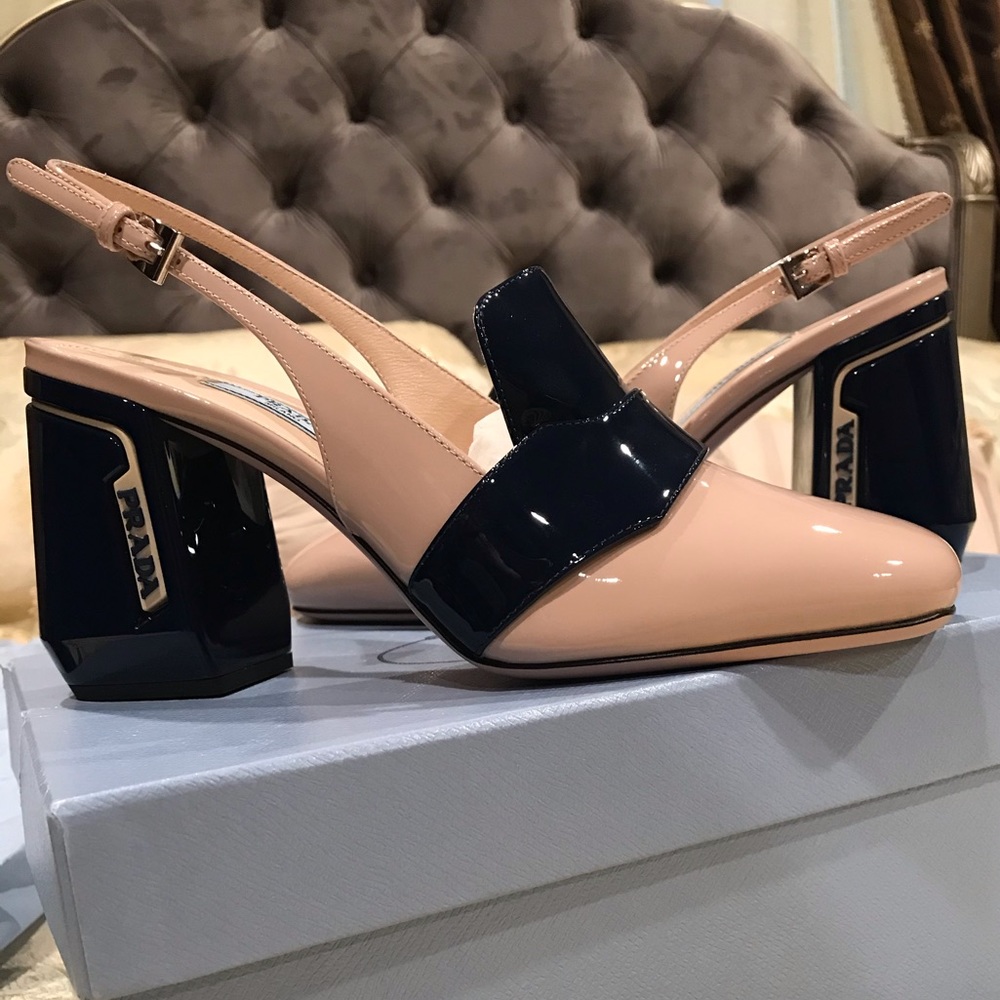 Prada Loafer Slingback Pump - Picture 2 of 9